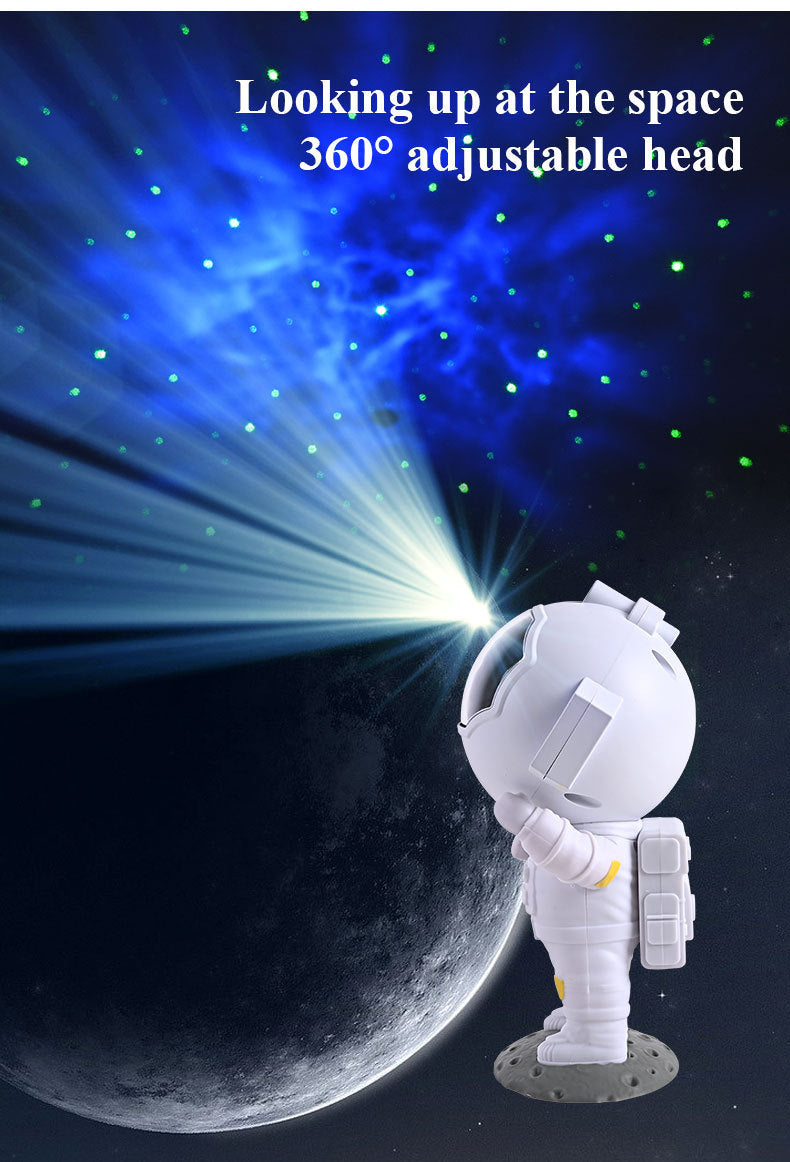 đšâđ Astronaut StjĂ€rnhimmel Projektor â Förvandla Taket till ett Galaktiskt Ăventyr