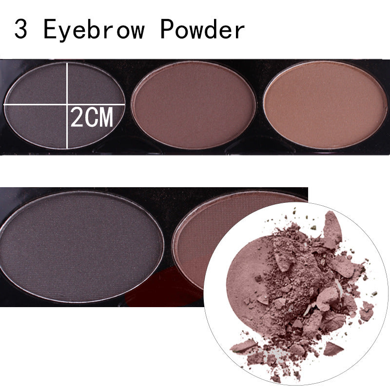 đš MISS ROSE Makeupkit â 144 Ăgonskuggor + Rouge & Brynprodukter i Ett Lyxigt Set