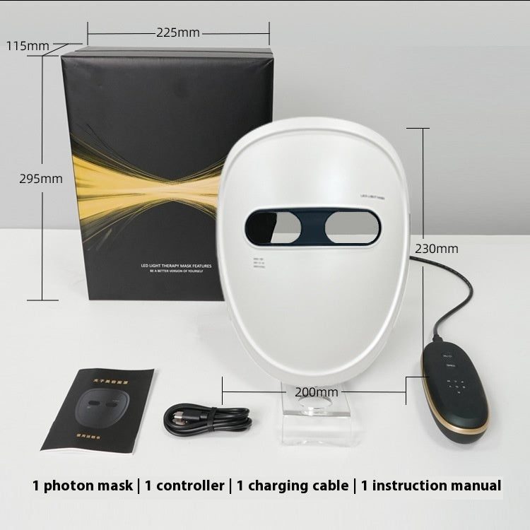 Glow Mask – LED-ljusbehandling för fräschare hudton