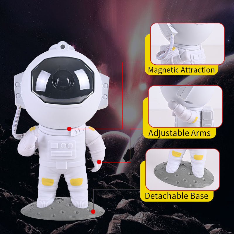 đšâđ Astronaut StjĂ€rnhimmel Projektor â Förvandla Taket till ett Galaktiskt Ăventyr