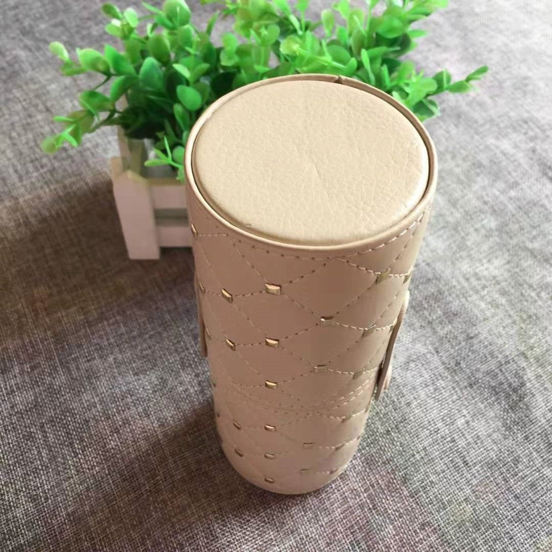 đ 12-delars Makeupborstset med Förvaringshink â Stilren Design & Mjuka Borst