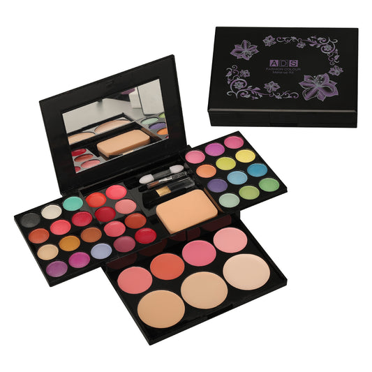 🎁 Allt-i-ett Makeupkit – Ögonskuggor, Rouge, Bronzer & Concealer i Ett Set