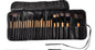 🎁 24-delars Makeupborstset i Presentpåse – Komplett Set för Ansikte, Ögon & Detaljer