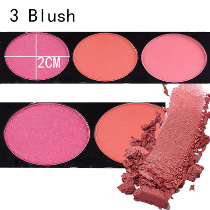 🎨 MISS ROSE Makeupkit – 144 Ögonskuggor + Rouge & Brynprodukter i Ett Lyxigt Set