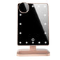 💡 Touchscreen Sminkspegel med LED, Bluetooth & Förstoringsspegel – 3-i-1 Skönhetsstation