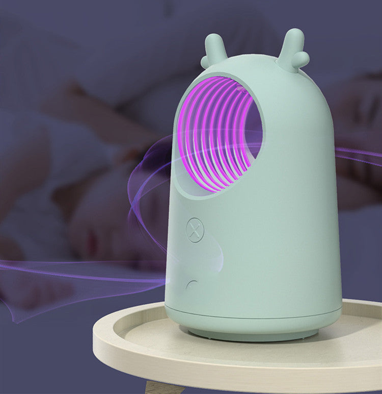 🧸 Tyst Mygglampa – Säker för Barn & Effektiv för Hemmet