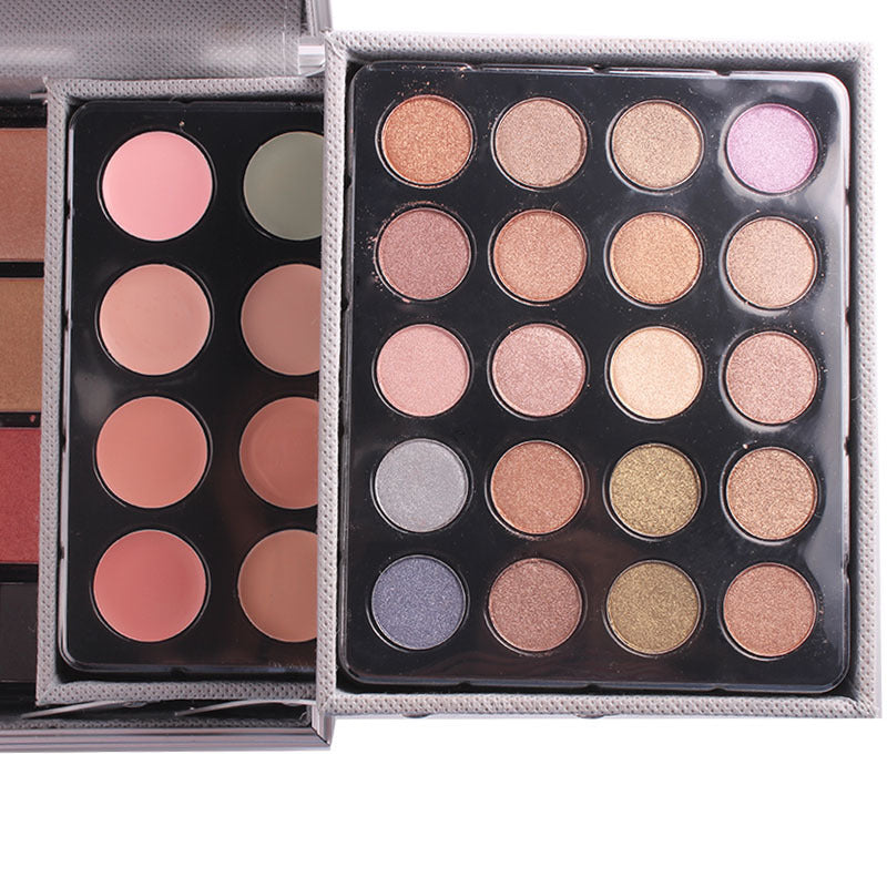 🎨 Makeup Artist Pro Kit – 94 Ögonskuggor + Allt i Ett Sminkset