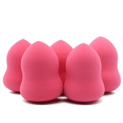 💗 Makeupsvamp – Rosa Foundation Puff för Jämn & Snabb Applicering