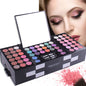 🎨 MISS ROSE Makeupkit – 144 Ögonskuggor + Rouge & Brynprodukter i Ett Lyxigt Set