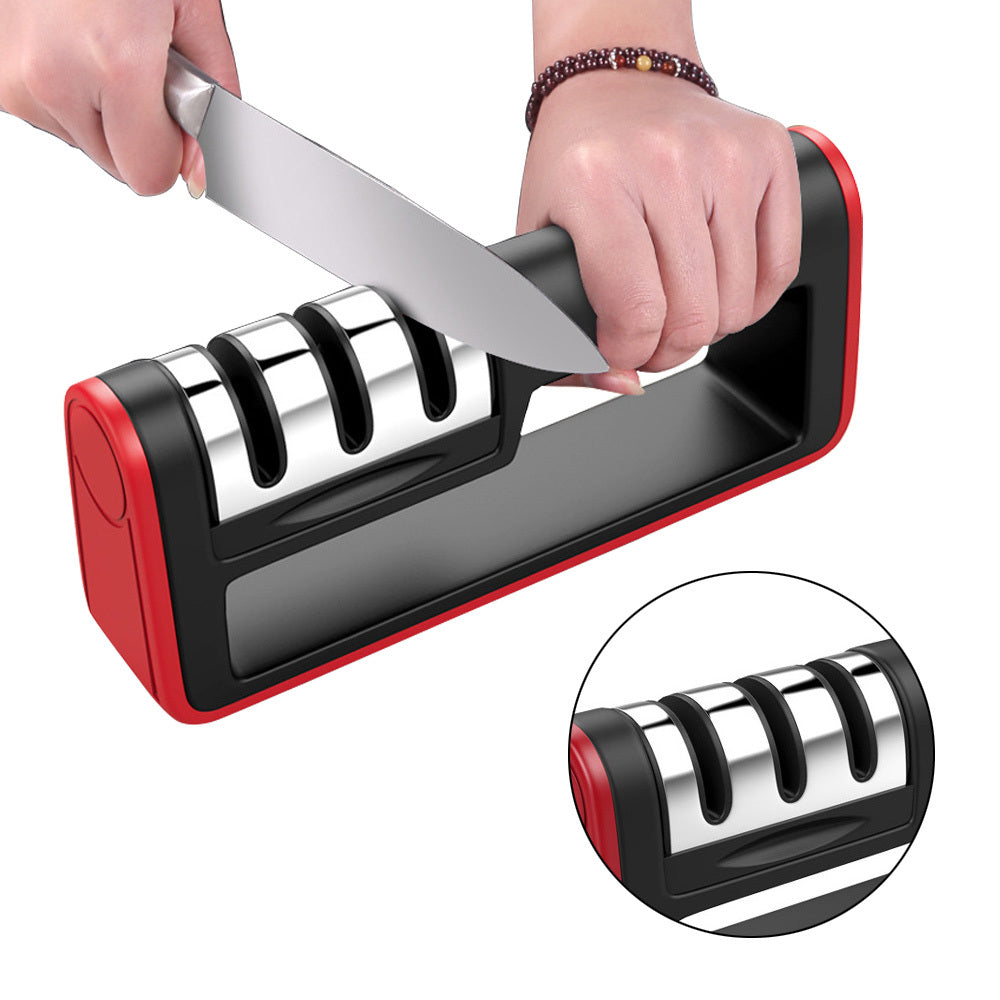 🔪 Professional Knife Sharpener – 3-stegs knivslip med diamantskärpa