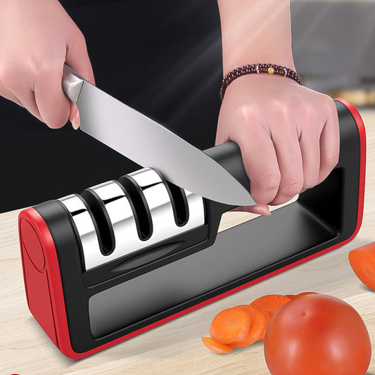 🔪 Professional Knife Sharpener – 3-stegs knivslip med diamantskärpa