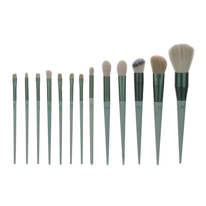 💄 13-delars Sminkborstset – För Bas, Ögon, Läppar & Detaljer