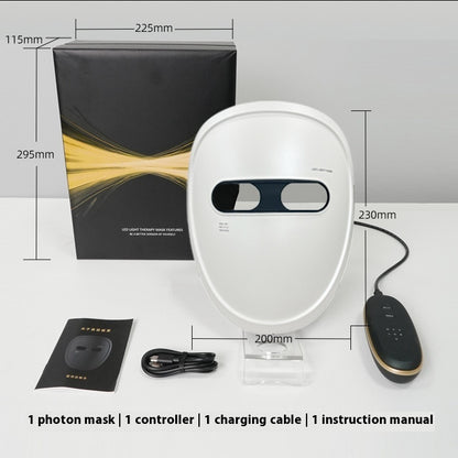 Glow Mask – LED-ljusbehandling för fräschare hudton