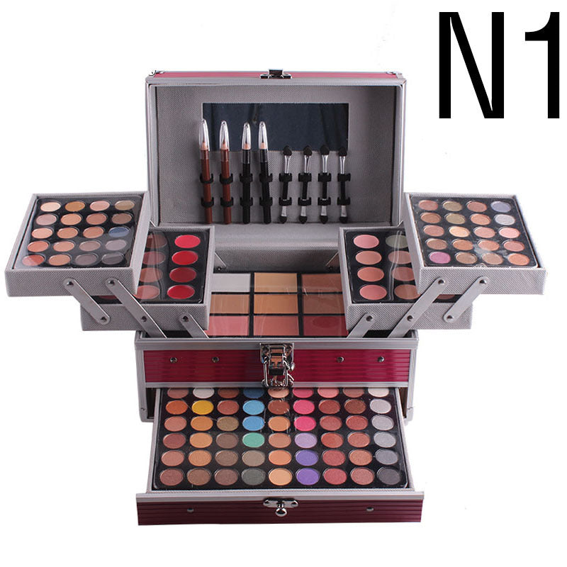 🎨 Makeup Artist Pro Kit – 94 Ögonskuggor + Allt i Ett Sminkset