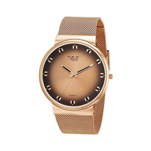Virden™ – Rose Gold Mesh Damklocka från M Milano Expressions