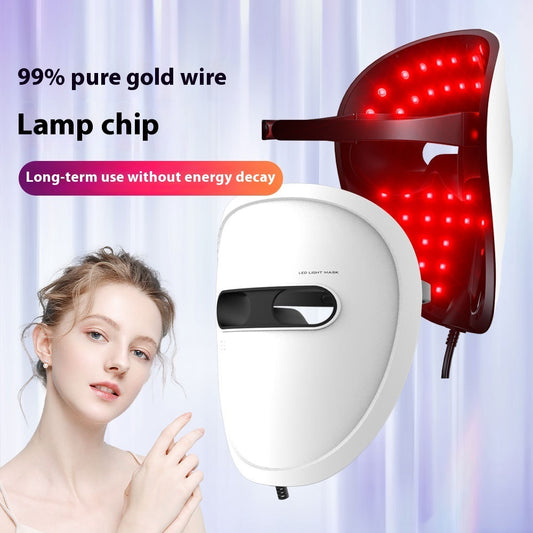 Glow Mask – LED-ljusbehandling för fräschare hudton