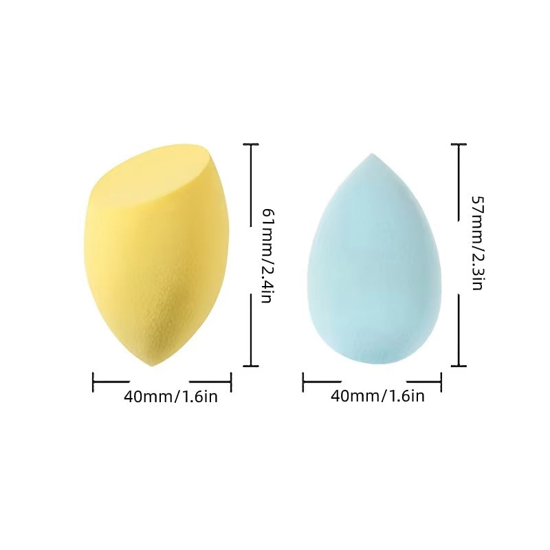 💠 7-pack Makeupsvampar – För Foundation, Concealer & Puder