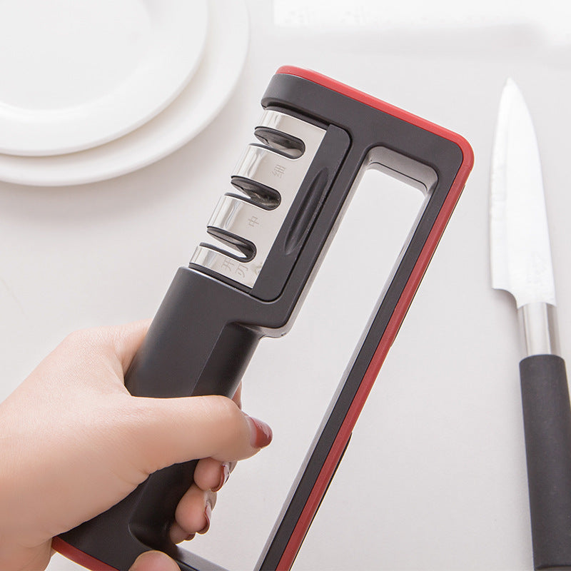 🔪 Professional Knife Sharpener – 3-stegs knivslip med diamantskärpa