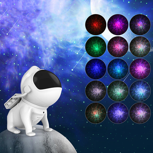 🎤 Röststyrd Galaxy Projektor – Stjärnhimmel med Bluetooth & Atmosfär