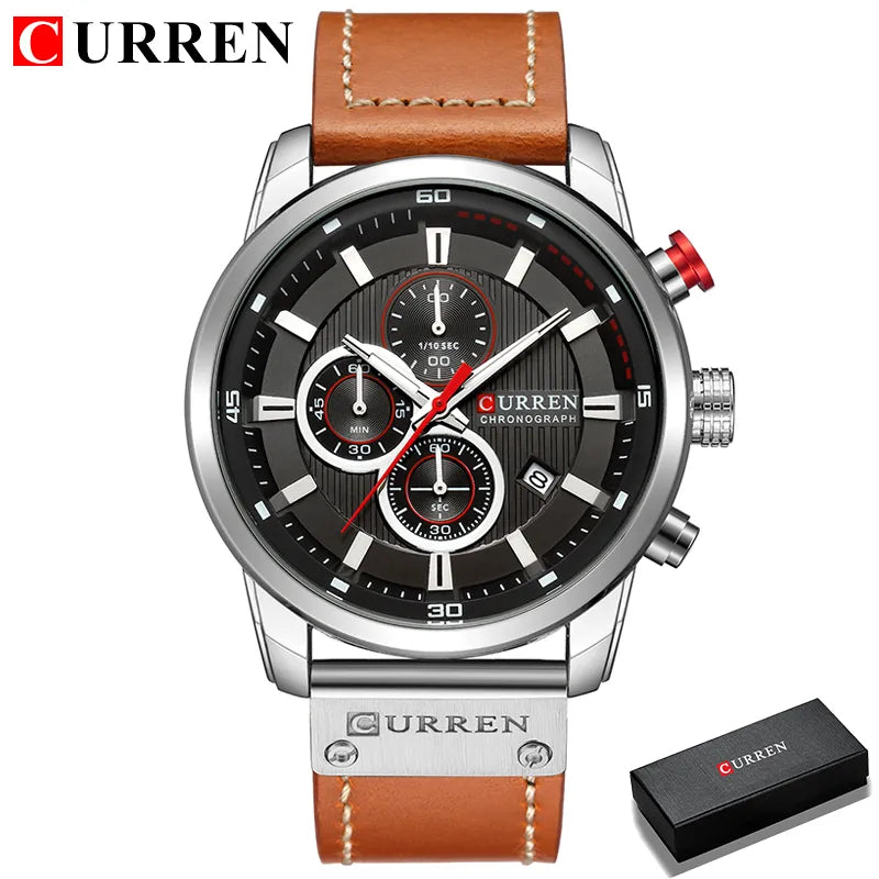 ⌚ CURREN 8291 – Stil möter funktion