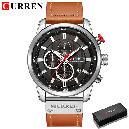 ⌚ CURREN 8291 – Stil möter funktion