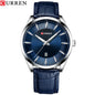 CURREN™ Classic Business – Stilren Herrklocka med Läderband