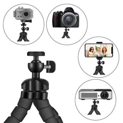 Smartphone Tripod for Phone Tripod for Mobile Monopod Tripod for Camera Holder Selfie Bluetooth-Compatible Remote Shutter
