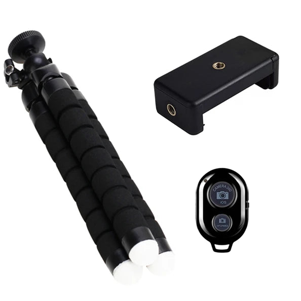Smartphone Tripod for Phone Tripod for Mobile Monopod Tripod for Camera Holder Selfie Bluetooth-Compatible Remote Shutter