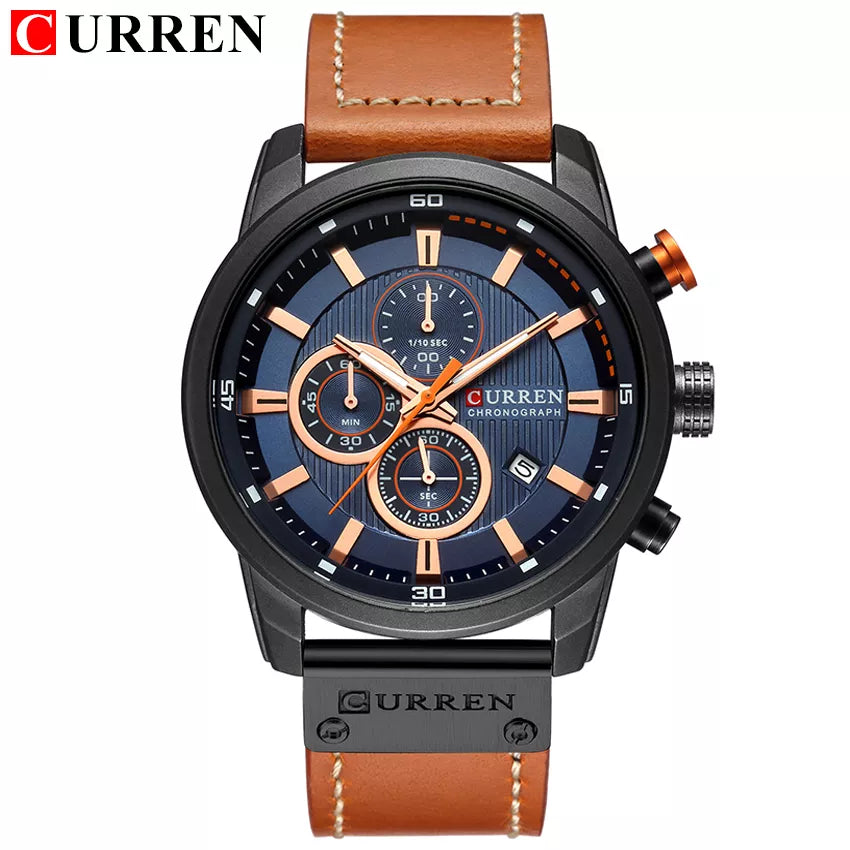 ⌚ CURREN 8291 – Stil möter funktion