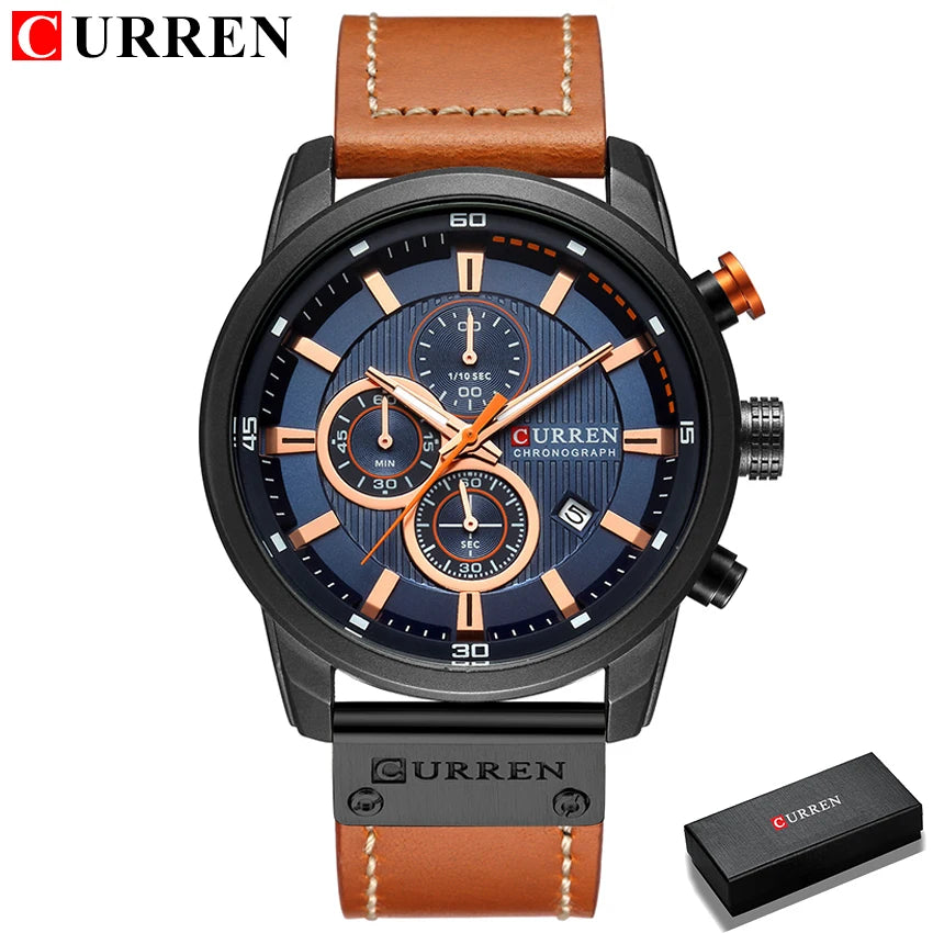 ⌚ CURREN 8291 – Stil möter funktion