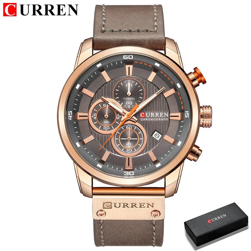 ⌚ CURREN 8291 – Stil möter funktion