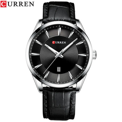 CURREN™ Classic Business – Stilren Herrklocka med Läderband