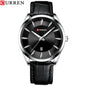 CURREN™ Classic Business – Stilren Herrklocka med Läderband