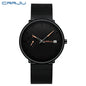 CRRJU™ Steel Date – Elegant Sportklocka med Mesharmband
