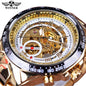 T-WINNER™ Skeleton Automatic – Elegant Mekanisk Herrklocka i Guld & Stål