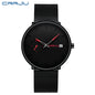 CRRJU™ Steel Date – Elegant Sportklocka med Mesharmband