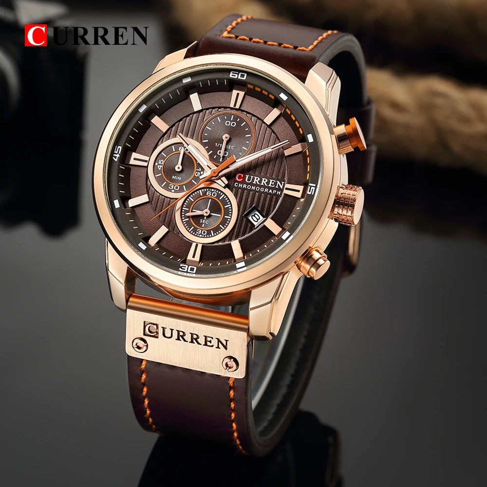⌚ CURREN 8291 – Stil möter funktion