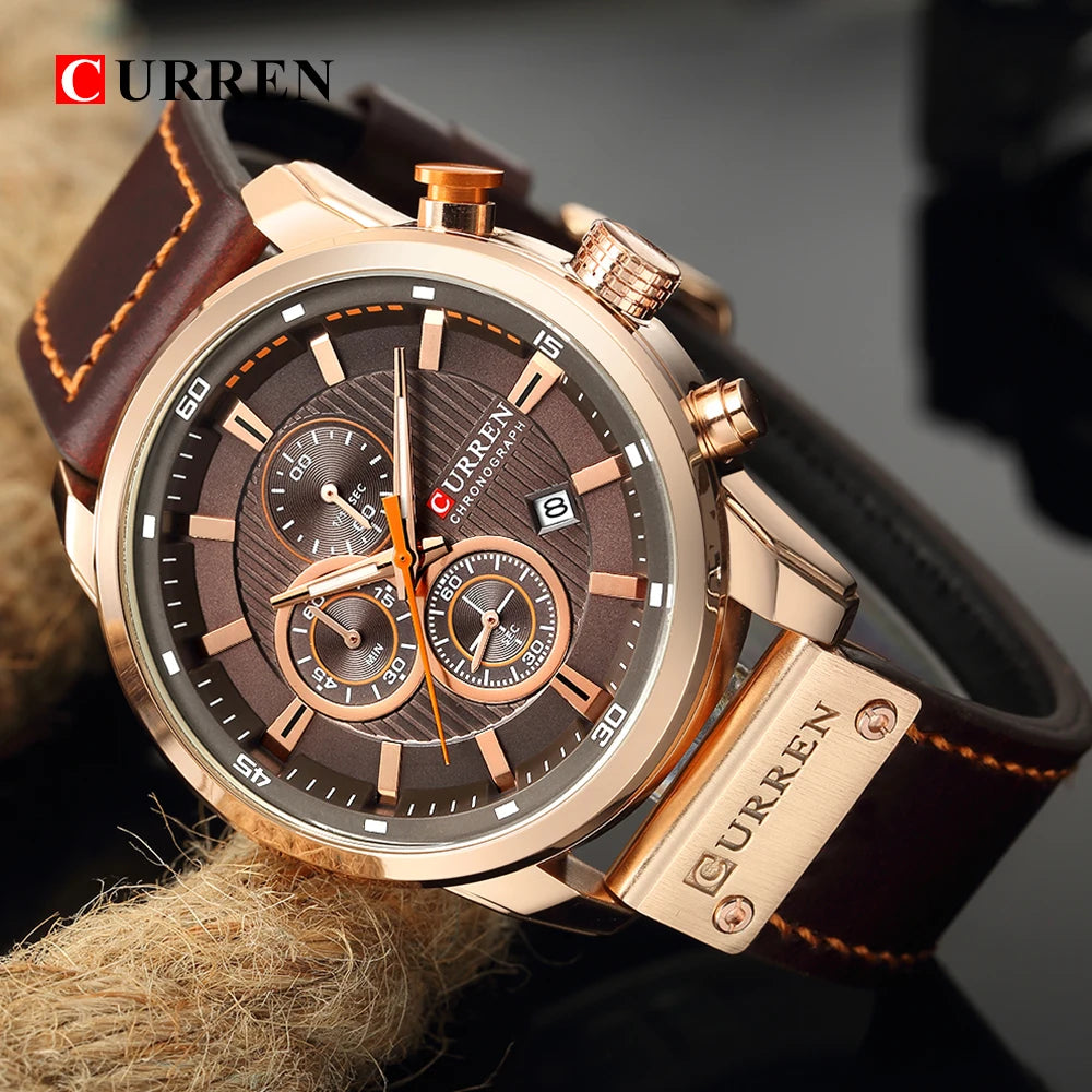 ⌚ CURREN 8291 – Stil möter funktion