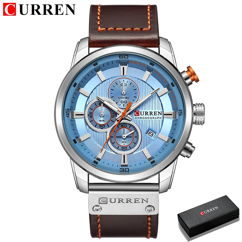 ⌚ CURREN 8291 – Stil möter funktion