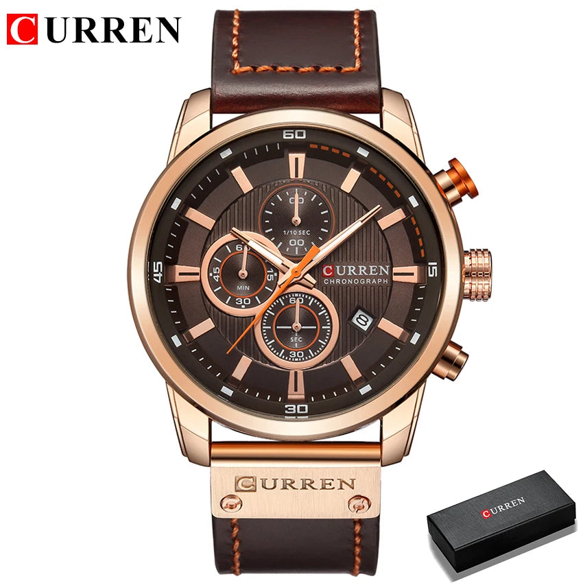 ⌚ CURREN 8291 – Stil möter funktion