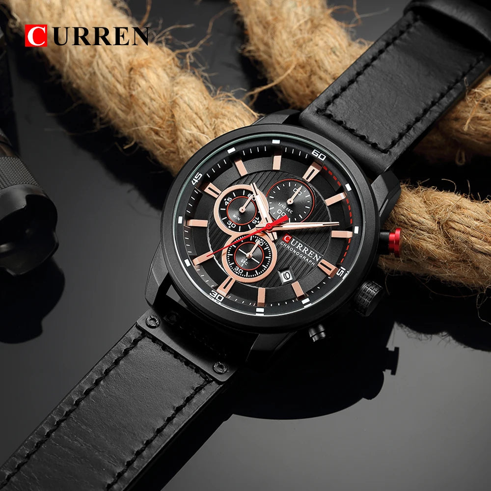 ⌚ CURREN 8291 – Stil möter funktion
