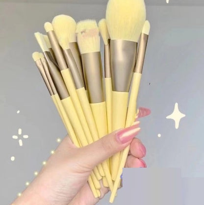 💄 13-delars Sminkborstset – För Bas, Ögon, Läppar & Detaljer