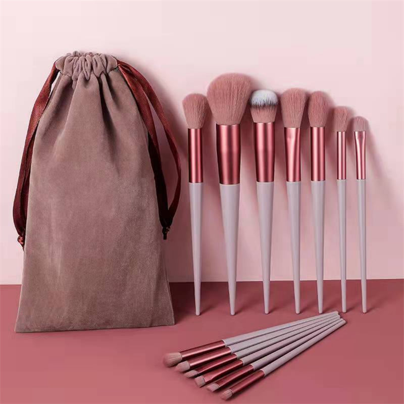 💄 13-delars Sminkborstset – För Bas, Ögon, Läppar & Detaljer