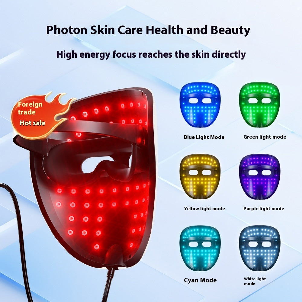 Glow Mask – LED-ljusbehandling för fräschare hudton